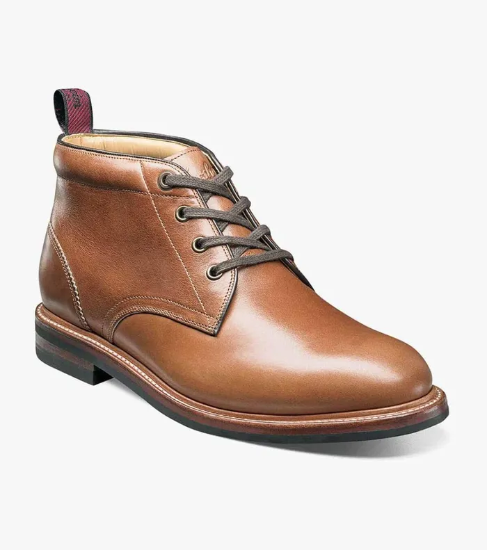 Florsheim Casual Shoes Foundry Plain Toe Chukka Boot Saddle Tan 8211 Men