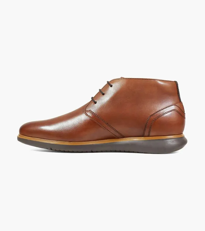 Florsheim Casual Shoes Fuel Plain Toe Chukka Boot Cognac 8211 Men