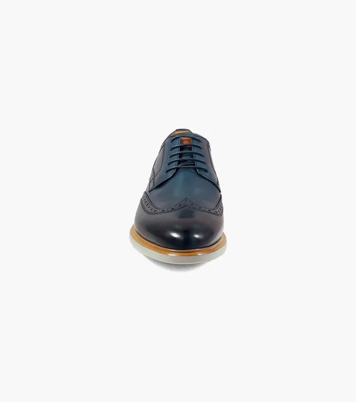 Florsheim Casual Shoes Fuel Wingtip Oxford Navy 8211 Men