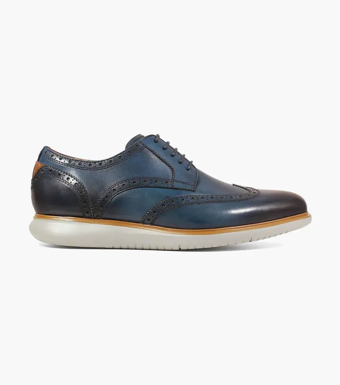 Florsheim Casual Shoes Fuel Wingtip Oxford Navy 8211 Men