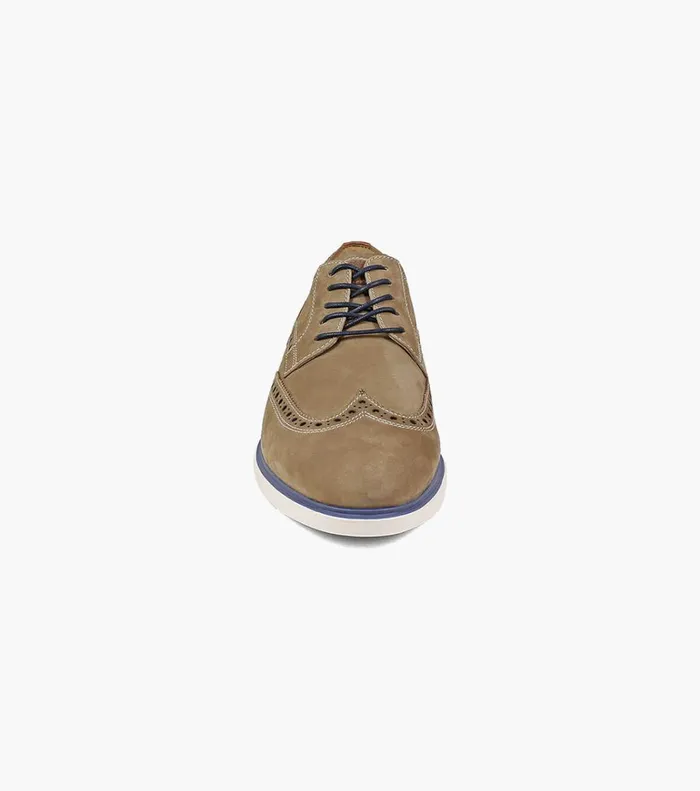 Florsheim Casual Shoes Fuel Wingtip Oxford Tan 8211 Men