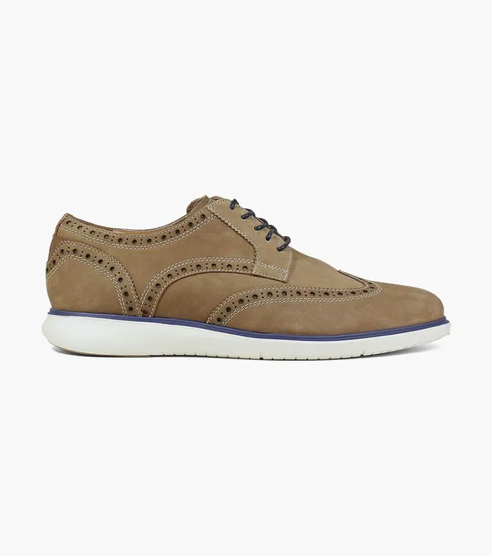 Florsheim Casual Shoes Fuel Wingtip Oxford Tan 8211 Men