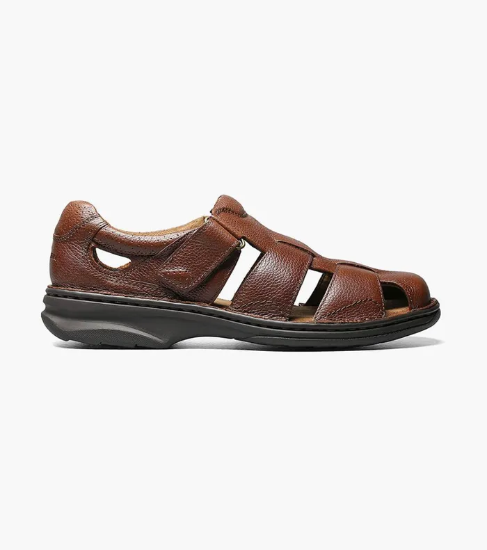 Florsheim Casual Shoes Getaway Fisherman Sandal Brown 8211 Men
