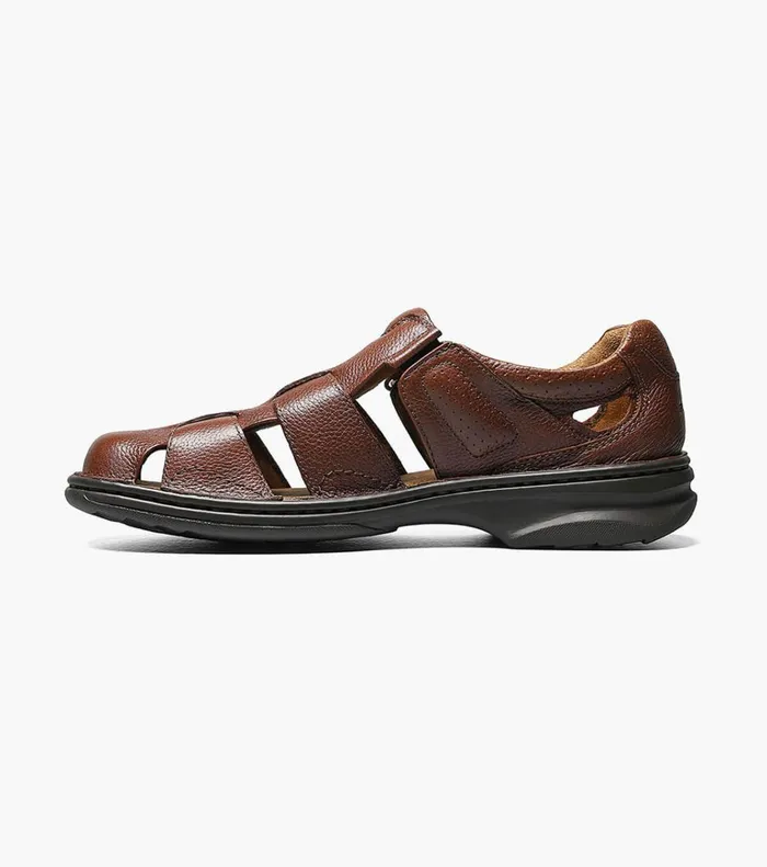 Florsheim Casual Shoes Getaway Fisherman Sandal Brown 8211 Men
