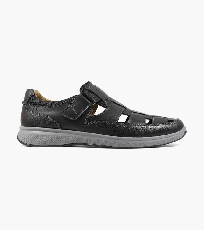 Florsheim Casual Shoes Great Lakes Fisherman Sandal Black 8211 Men