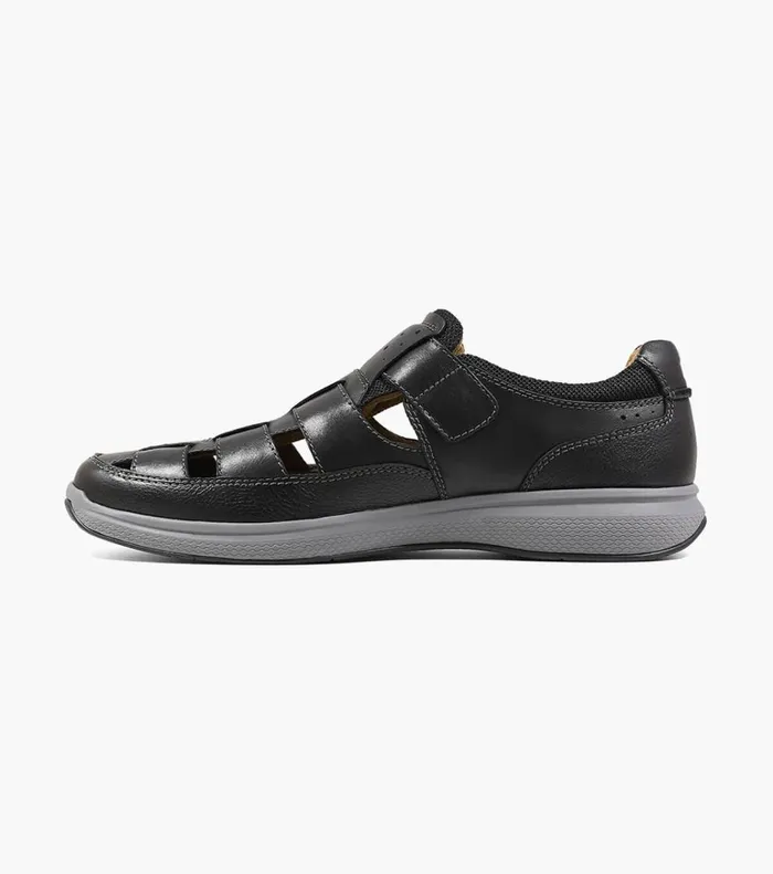Florsheim Casual Shoes Great Lakes Fisherman Sandal Black 8211 Men