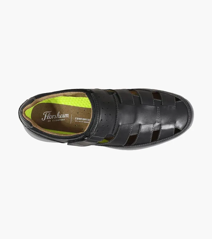 Florsheim Casual Shoes Great Lakes Fisherman Sandal Black 8211 Men