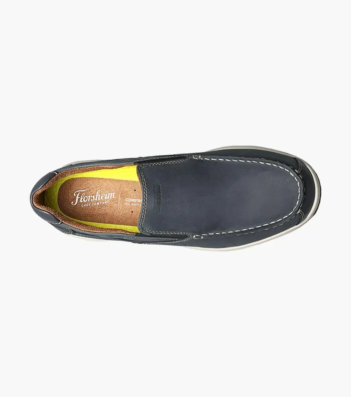 Florsheim Casual Shoes Great Lakes Moc Toe Slip On Indigo 8211 Men