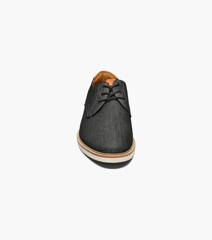 Florsheim Casual Shoes Highland Canvas Plain Toe Oxford Black 8211 Men