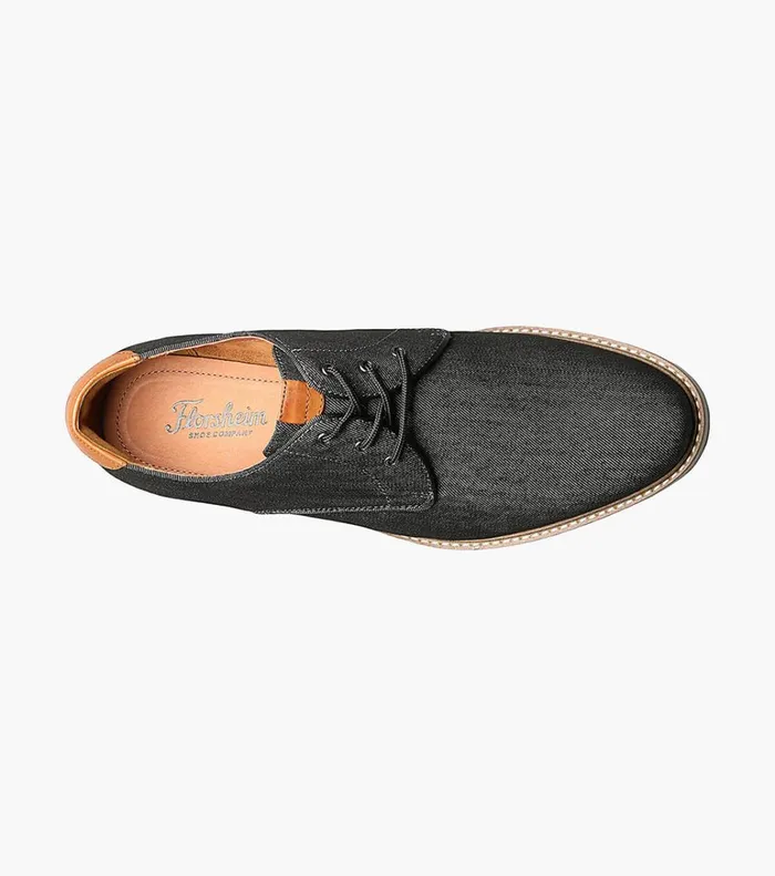 Florsheim Casual Shoes Highland Canvas Plain Toe Oxford Black 8211 Men