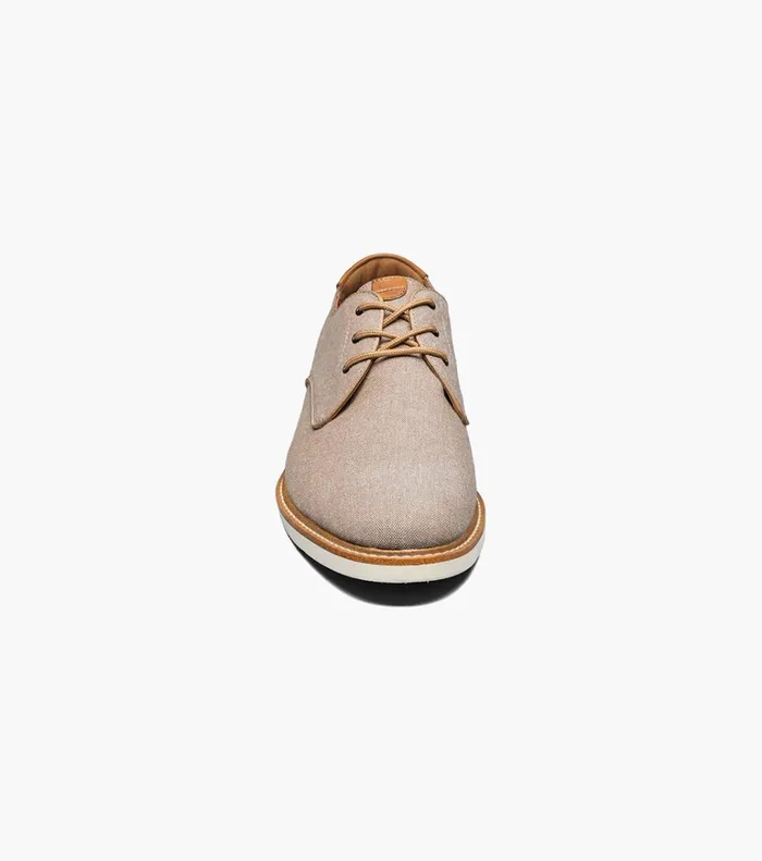Florsheim Casual Shoes Highland Canvas Plain Toe Oxford Sand 8211 Men