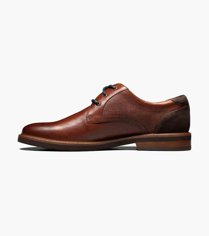 Florsheim Casual Shoes Highland II Plain Toe Oxford Cognac 8211 Men