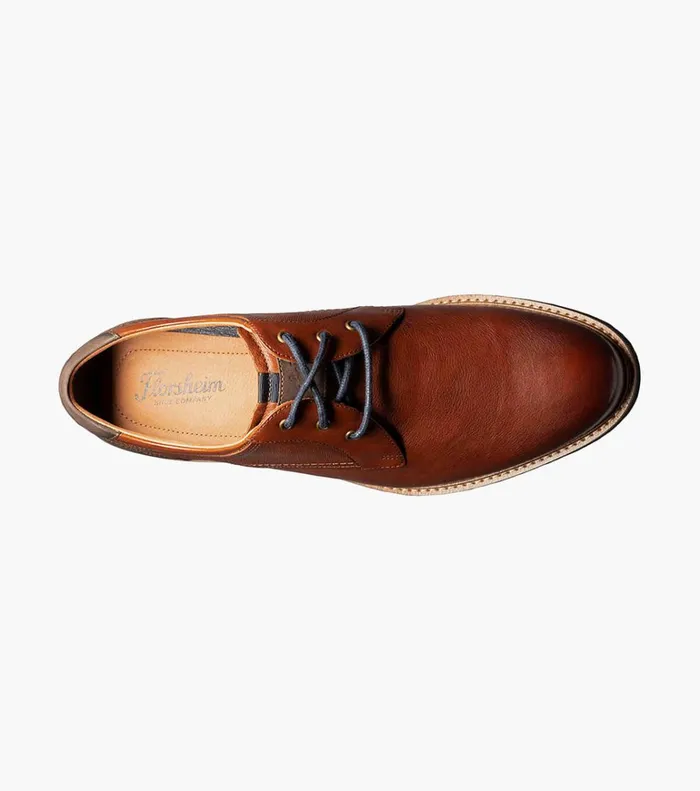Florsheim Casual Shoes Highland II Plain Toe Oxford Cognac 8211 Men
