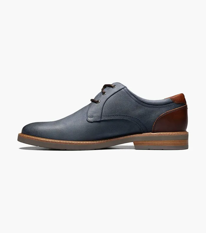 Florsheim Casual Shoes Highland II Plain Toe Oxford Navy 8211 Men