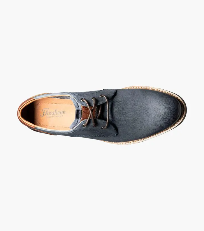 Florsheim Casual Shoes Highland II Plain Toe Oxford Navy 8211 Men