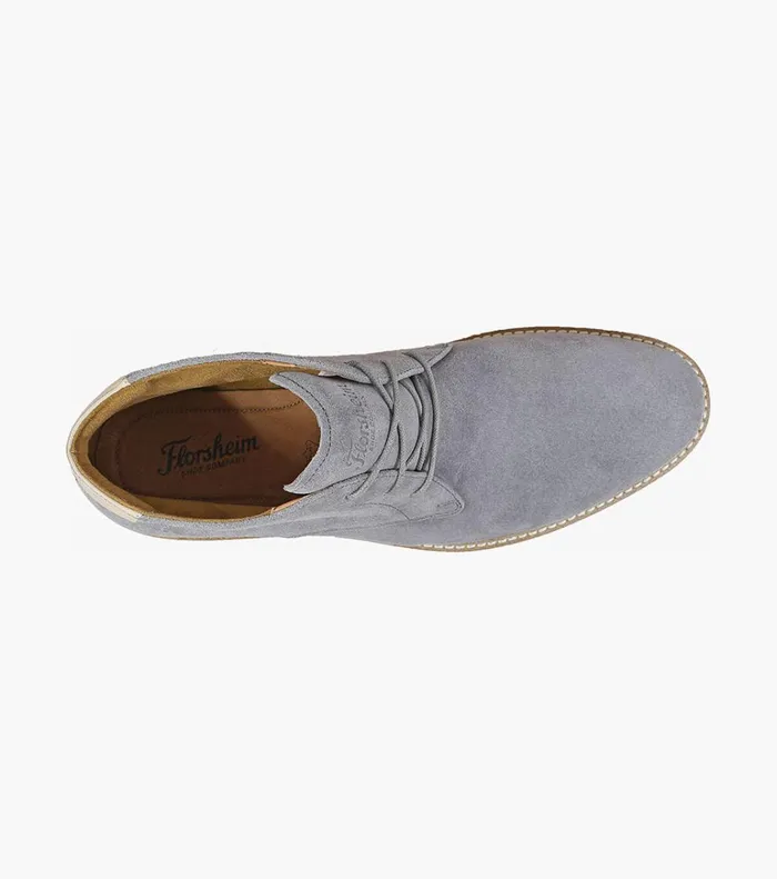 Florsheim Casual Shoes Highland Plain Toe Chukka Boot Gray Suede 8211 Men