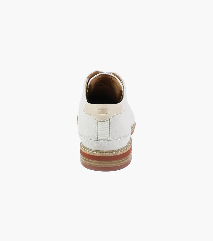 Florsheim Casual Shoes Highland Plain Toe Oxford White 8211 Men