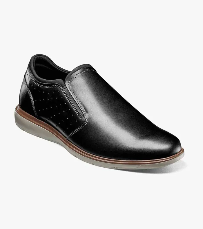 Florsheim Casual Shoes Ignight Plain Toe Slip On Black 8211 Men