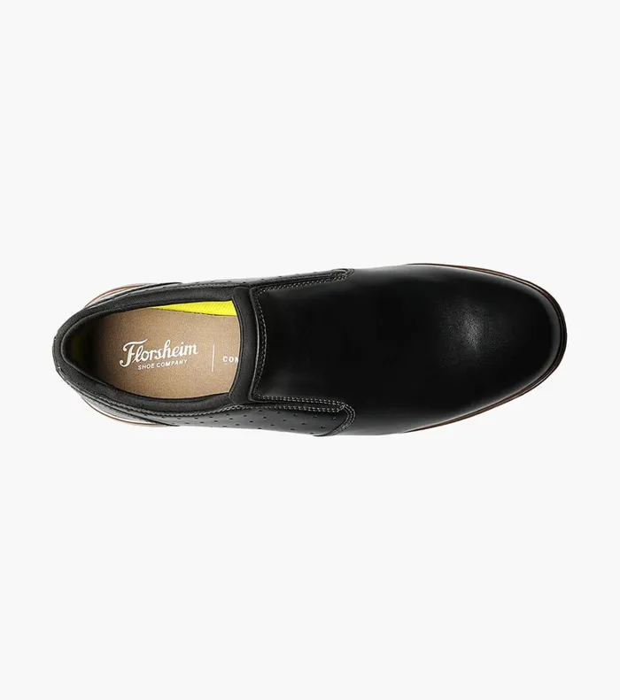 Florsheim Casual Shoes Ignight Plain Toe Slip On Black 8211 Men