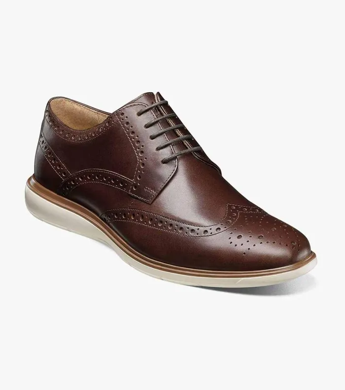 Florsheim Casual Shoes Ignight Wingtip Oxford Brown 8211 Men