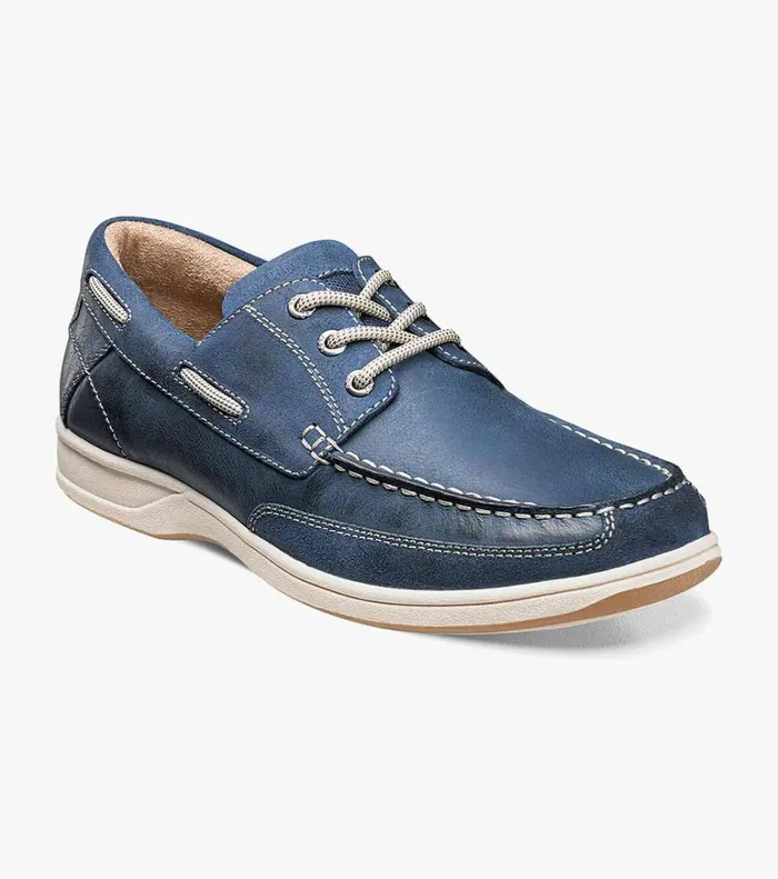 Florsheim Casual Shoes Lakeside Moc Toe Oxford Indigo 8211 Men
