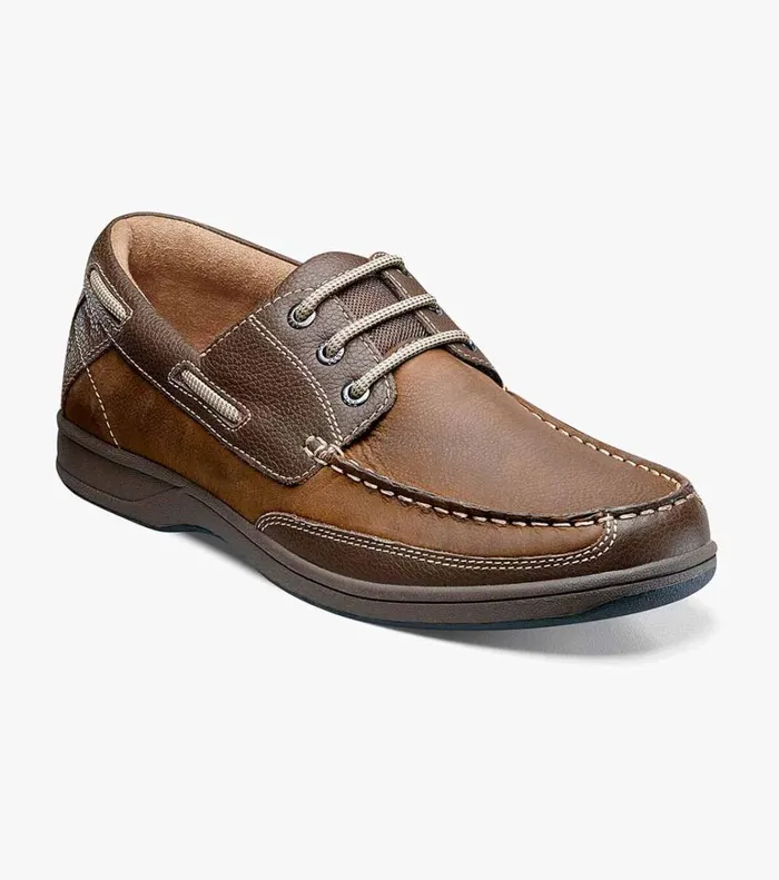 Florsheim Casual Shoes Lakeside Moc Toe Oxford Stone 8211 Men