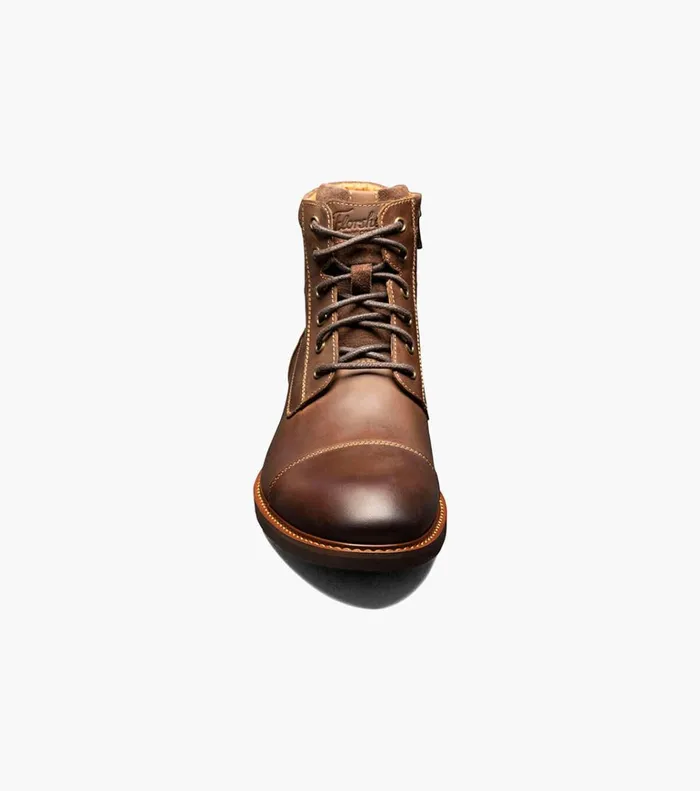 Florsheim Casual Shoes Lodge Cap Toe Lace Up Boot Brown Ch 8211 Men