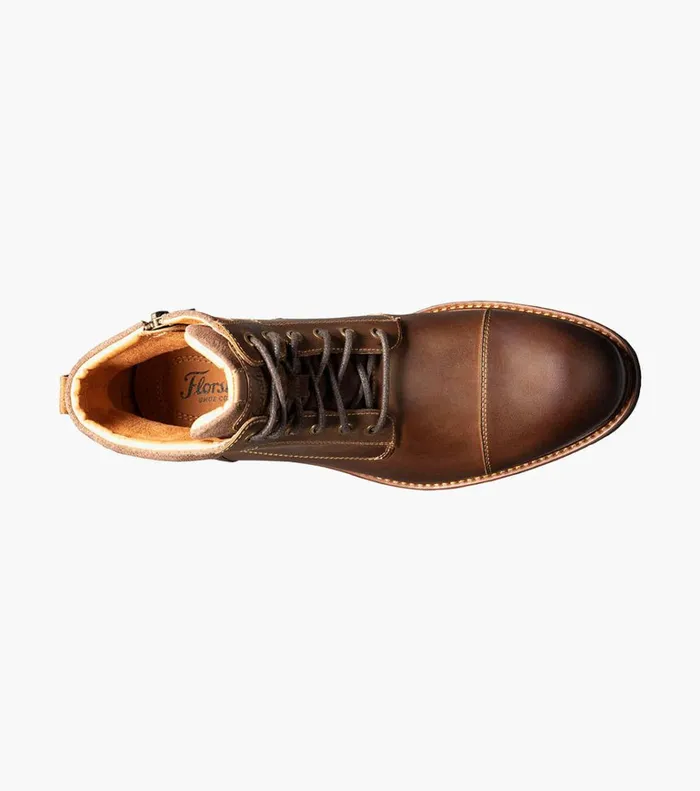 Florsheim Casual Shoes Lodge Cap Toe Lace Up Boot Brown Ch 8211 Men