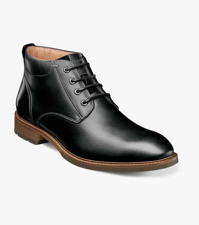 Florsheim Casual Shoes Lodge Plain Toe Chukka Boot Black Ch 8211 Men
