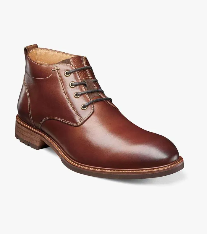 Florsheim Casual Shoes Lodge Plain Toe Chukka Boot Chestnut 8211 Men