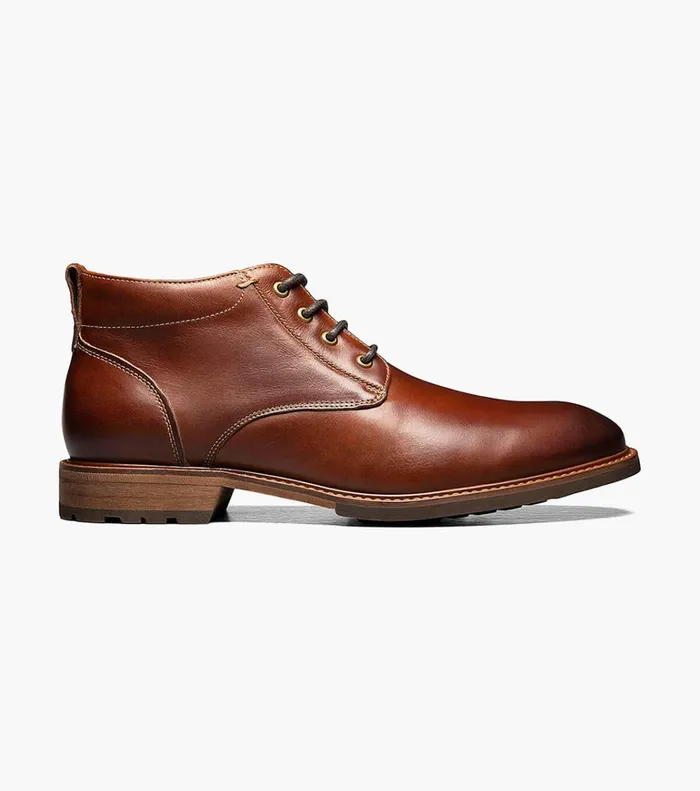 Florsheim Casual Shoes Lodge Plain Toe Chukka Boot Chestnut 8211 Men