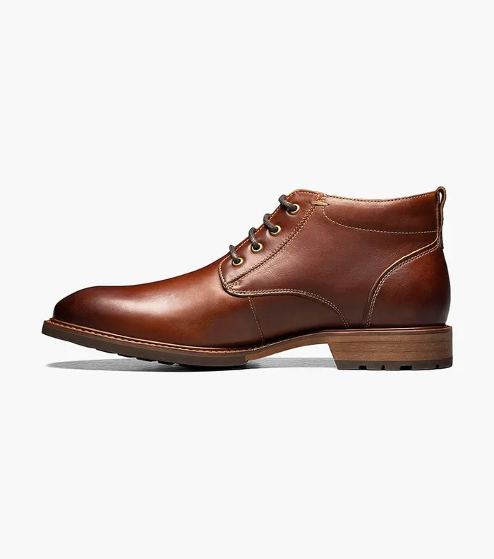 Florsheim Casual Shoes Lodge Plain Toe Chukka Boot Chestnut 8211 Men