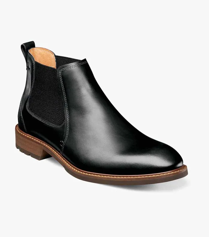Florsheim Casual Shoes Lodge Plain Toe Gore Boot Black Ch 8211 Men
