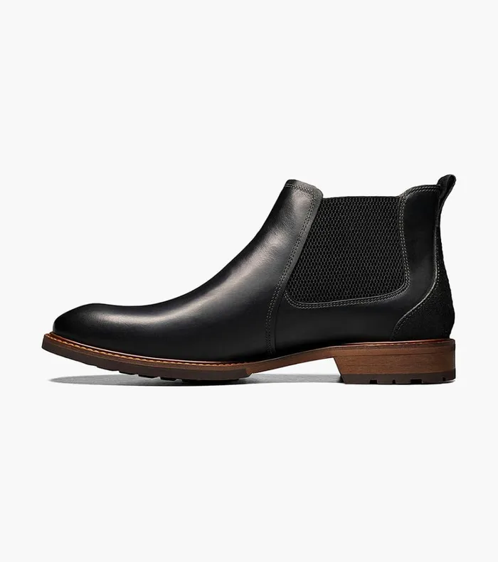 Florsheim Casual Shoes Lodge Plain Toe Gore Boot Black Ch 8211 Men