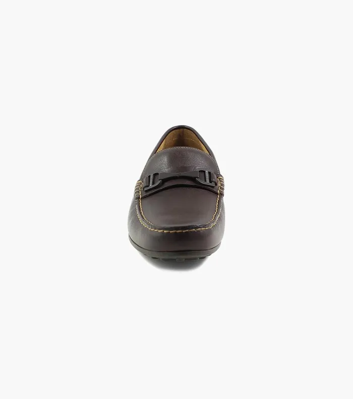 Florsheim Casual Shoes Oval Moc Toe Bit Driver Brown 8211 Men