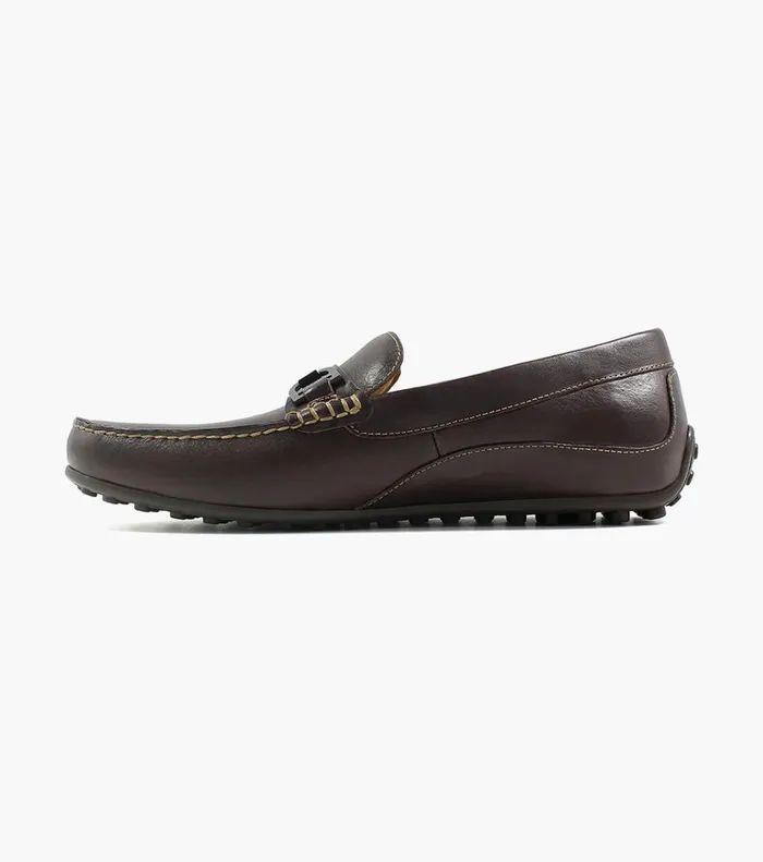 Florsheim Casual Shoes Oval Moc Toe Bit Driver Brown 8211 Men