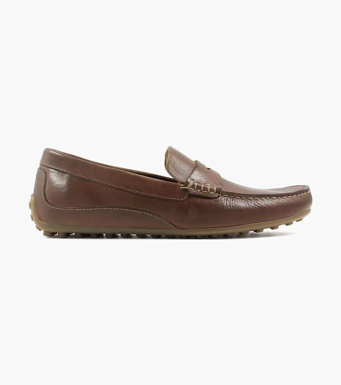 Florsheim Casual Shoes Oval Moc Toe Penny Driver Cognac 8211 Men