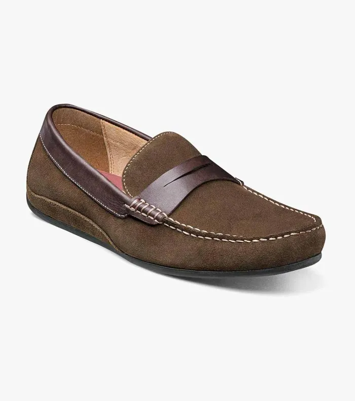 Florsheim Casual Shoes Oval Moc Toe Penny Driver Mushroom Multi 8211 Men