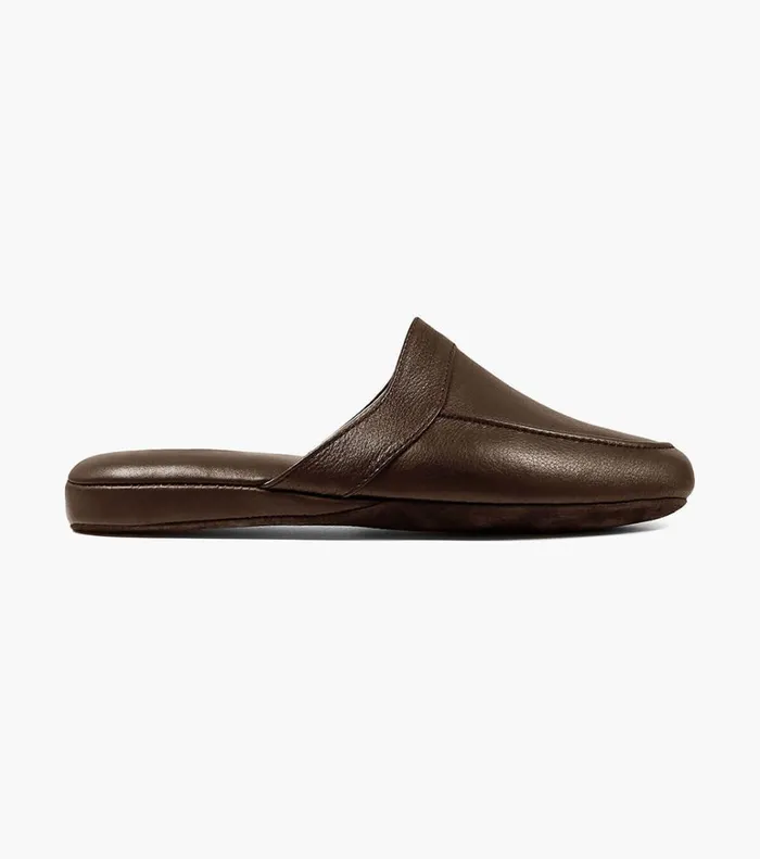 Florsheim Casual Shoes Pareto Scuff Moc Toe Slipper Brown 8211 Men