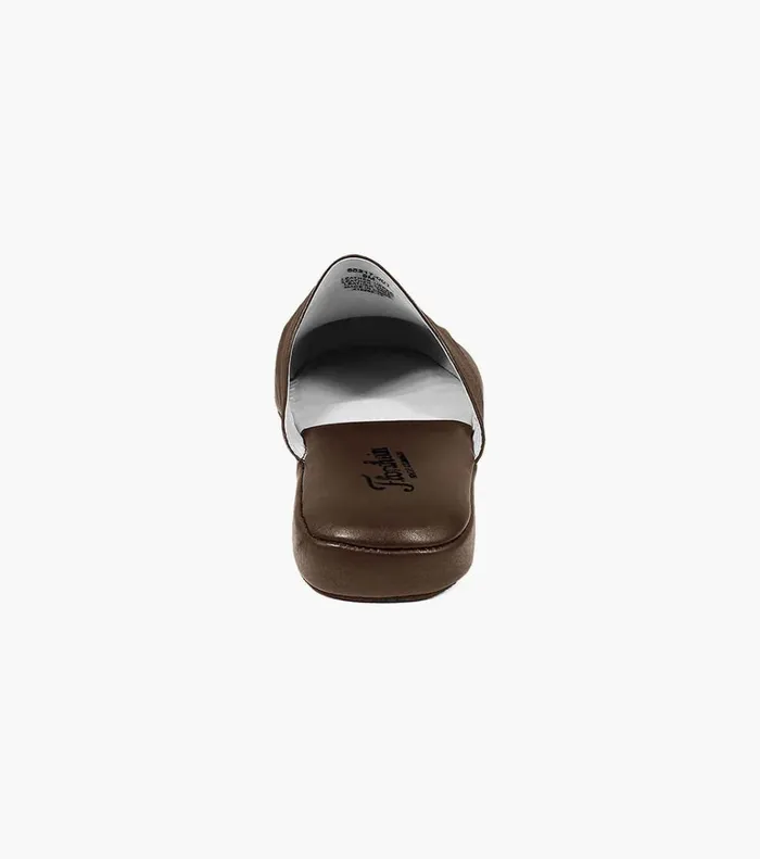 Florsheim Casual Shoes Pareto Scuff Moc Toe Slipper Brown 8211 Men