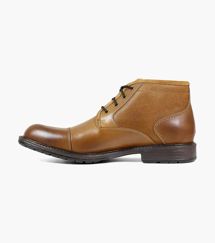 Florsheim Casual Shoes Vandall Cap Toe Lace Up Boot Tan 8211 Men