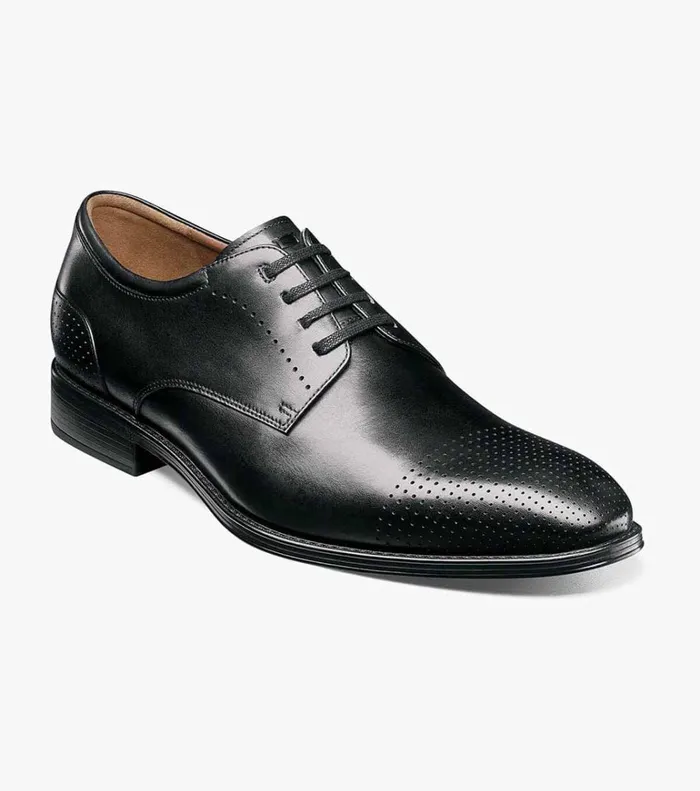 Florsheim Dress Shoes Amelio Perf Cap Toe Oxford Black 8211 Men