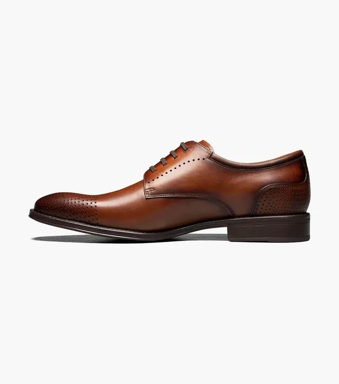 Florsheim Dress Shoes Amelio Perf Cap Toe Oxford Cognac 8211 Men