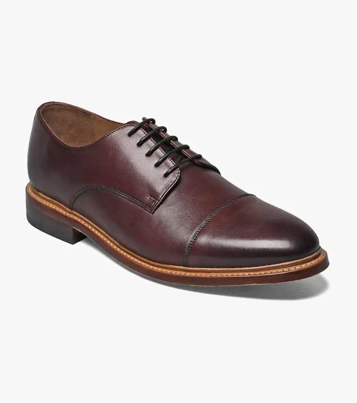 Florsheim Dress Shoes Annuity Cap Toe Oxford Burgundy 8211 Men