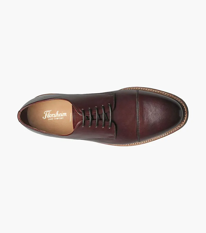 Florsheim Dress Shoes Annuity Cap Toe Oxford Burgundy 8211 Men