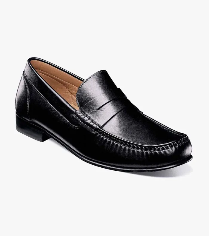 Florsheim Dress Shoes Beaufort Moc Toe Penny Loafer Black 8211 Men