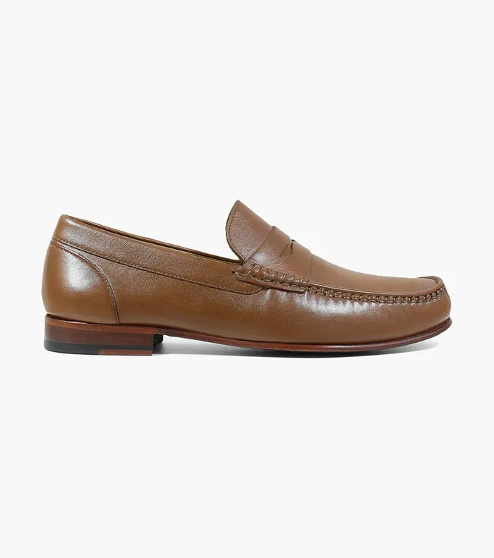 Florsheim Dress Shoes Beaufort Moc Toe Penny Loafer Cognac 8211 Men