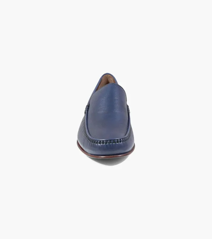 Florsheim Dress Shoes Beaufort Moc Toe Venetian Loafer Navy 8211 Men