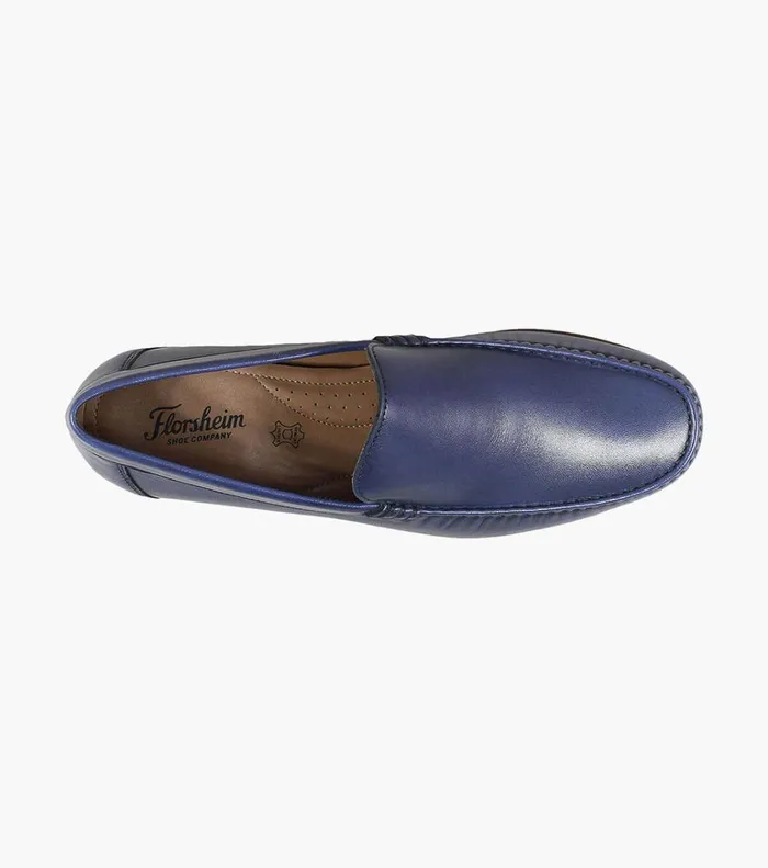 Florsheim Dress Shoes Beaufort Moc Toe Venetian Loafer Navy 8211 Men
