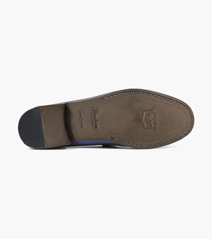 Florsheim Dress Shoes Beaufort Moc Toe Venetian Loafer Navy 8211 Men
